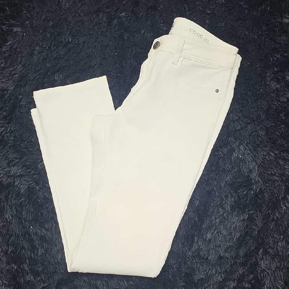 DL1961 Women's Cream Straight Leg Jeans